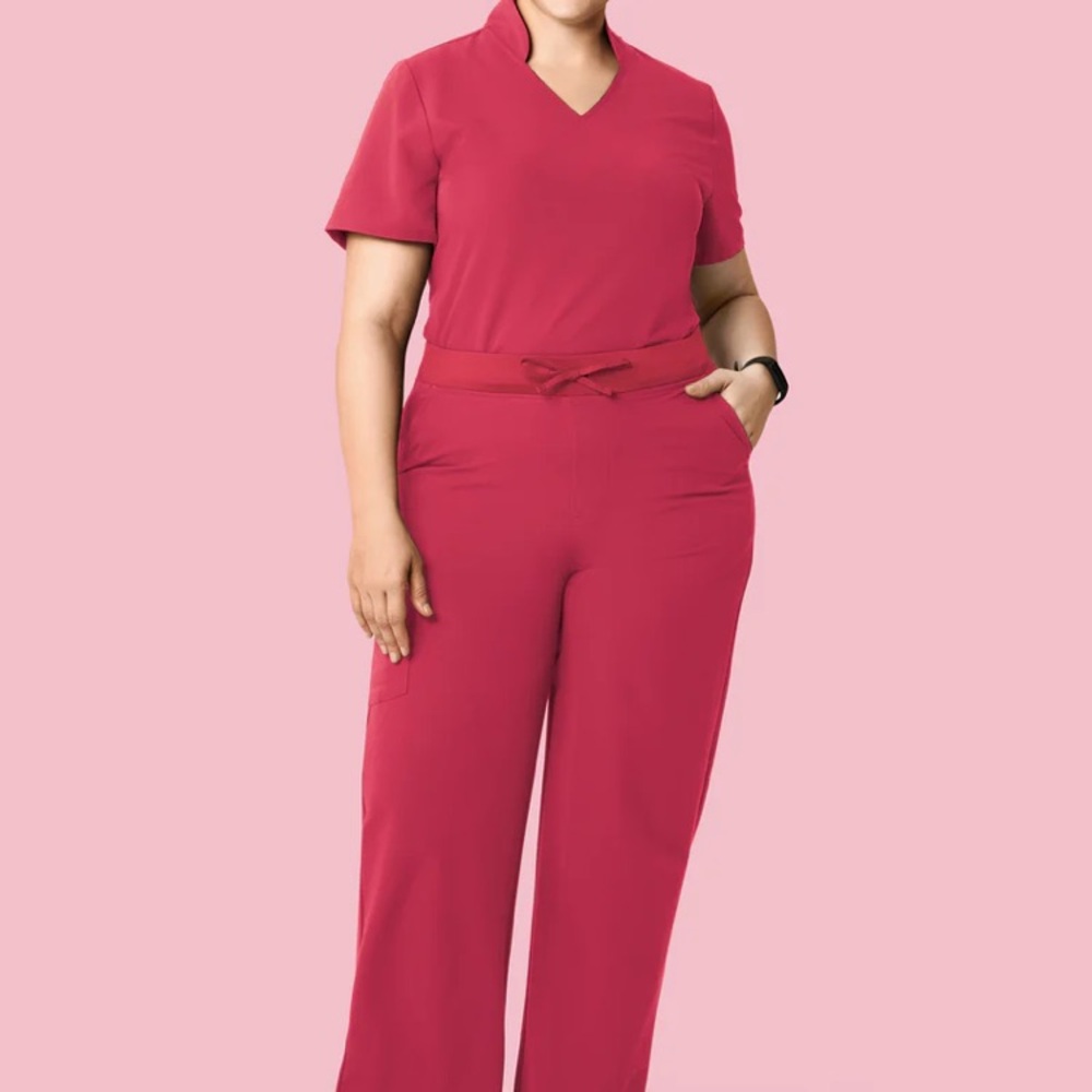 Brand new Mandala scrubs. Wide leg bottoms Top is a loose sleeve. See details